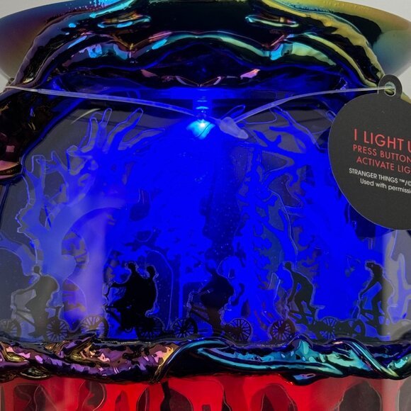 Bath & Body Works Stranger Things Light-up The Upside Down 3-Wick Candle Holder - Picture 5 of 16